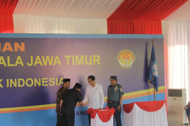 Presiden Jokowi Resmikan SMA Negeri Taruna Nala Malang