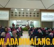 Ribuan Mahasiswa baru FE UM mengikuti kuliah tamu tentang Akuntansi dan Pemerintahan bersama IAI