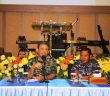 Danlanal Malang yang baru berikan pengarahan Seluruh Personil Lanal Malang