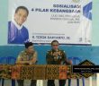 Totok Daryanto sosialisasikan Empat Pilar pada generasi milenial di Kampung Pelangi