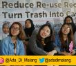 Peserta Design Thinking Camp 2018 belajar tentang Bank Sampah