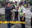 Walikota Malang Pantau Hari Pertama Penerapan Rekayasa Lalin Kompleks sekolah Jalan Bandung
