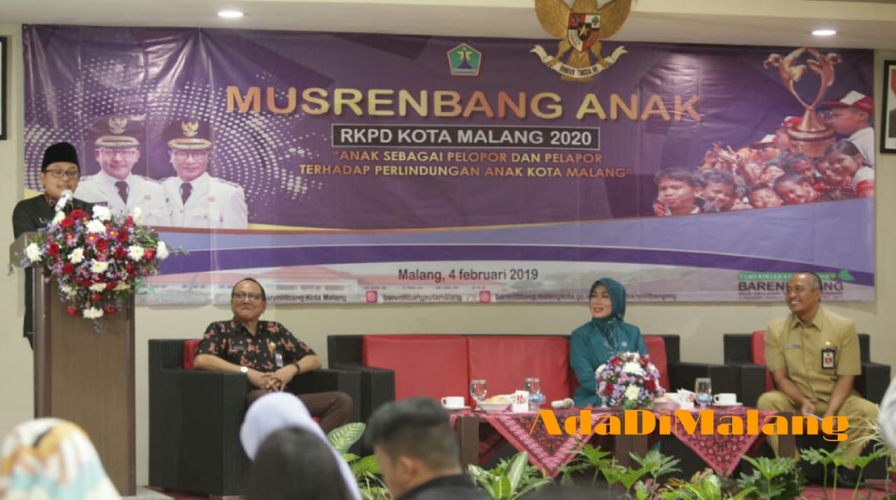 Barenlitbang Kota Malang Gelar Musrenbang Anak 2020