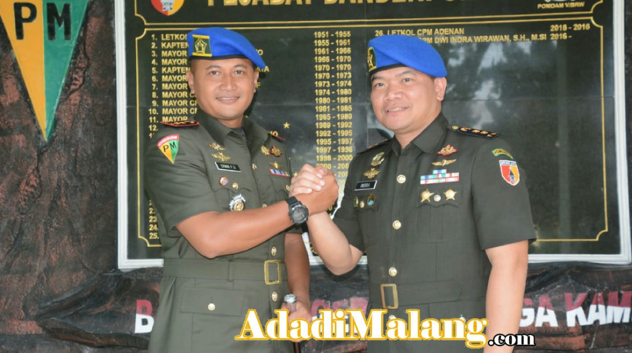 Sertijab Dandenpom V/3 Malang