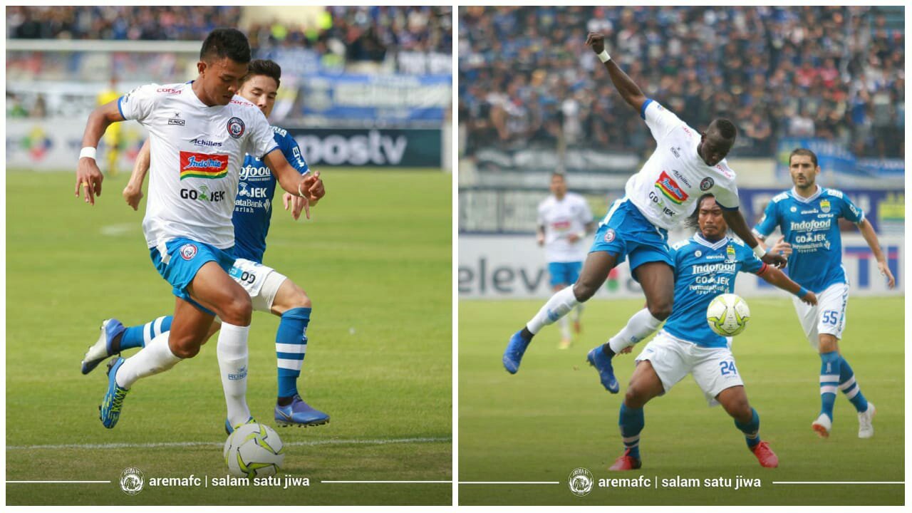 Arema FC Sukses Menahan Tuan Rumah Persib