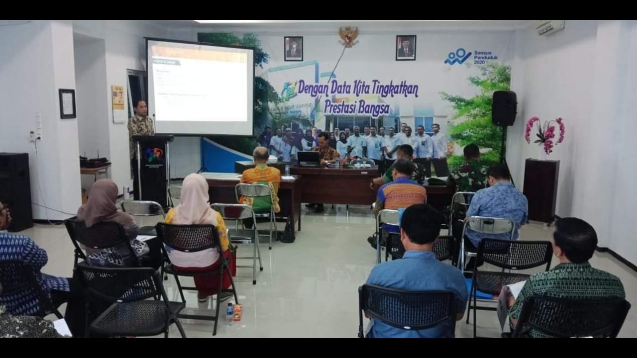 Danramil Sukun Hadiri Rakor Bersama BPS Kota Malang