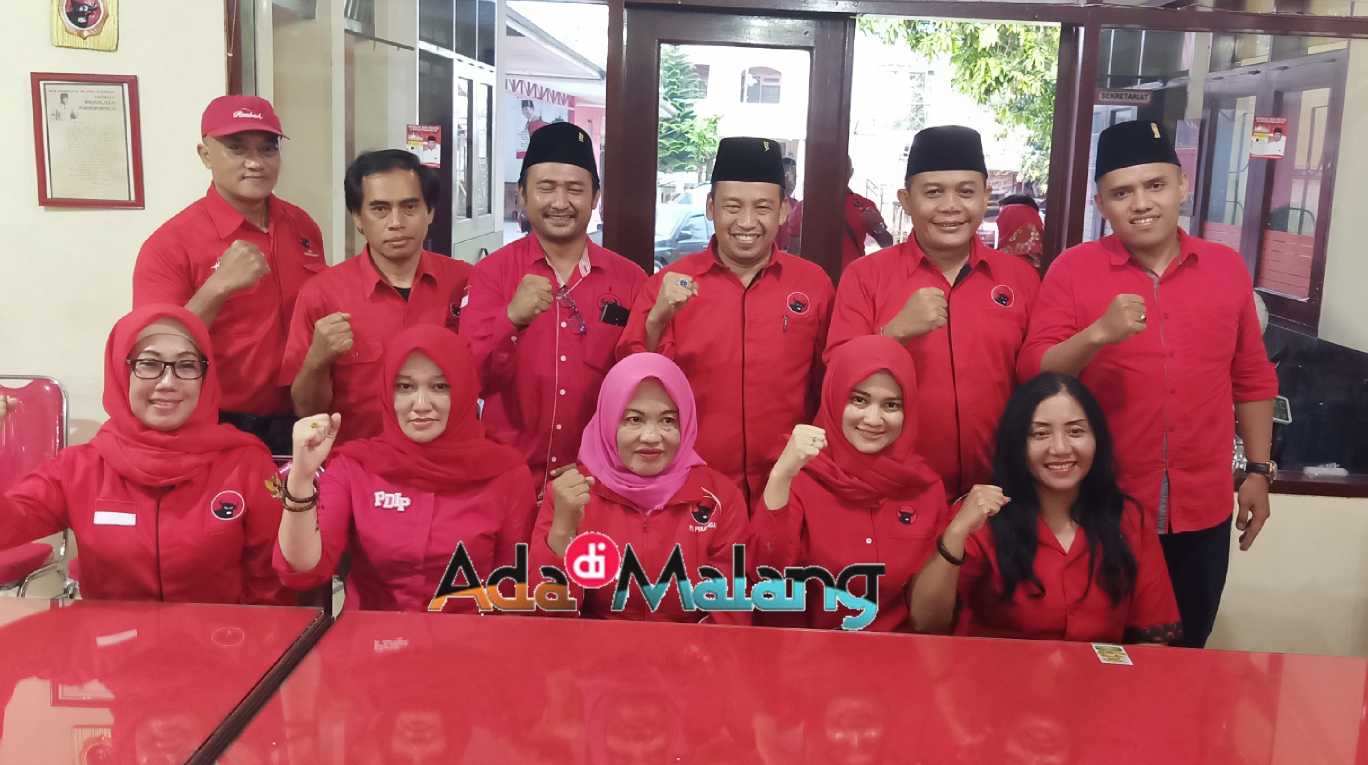 PDIP Kota Malang Raih 109.001 Suara Hasil Pemilu 2019