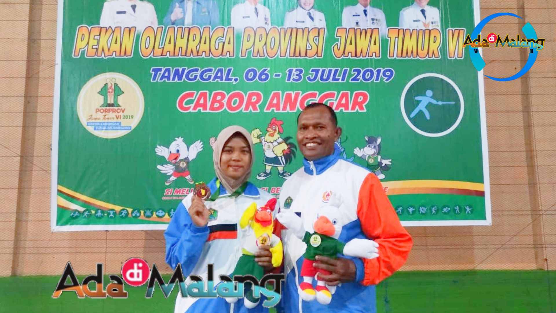 Anggar Putri Kota Malang Raih 1 Medali Perunggu