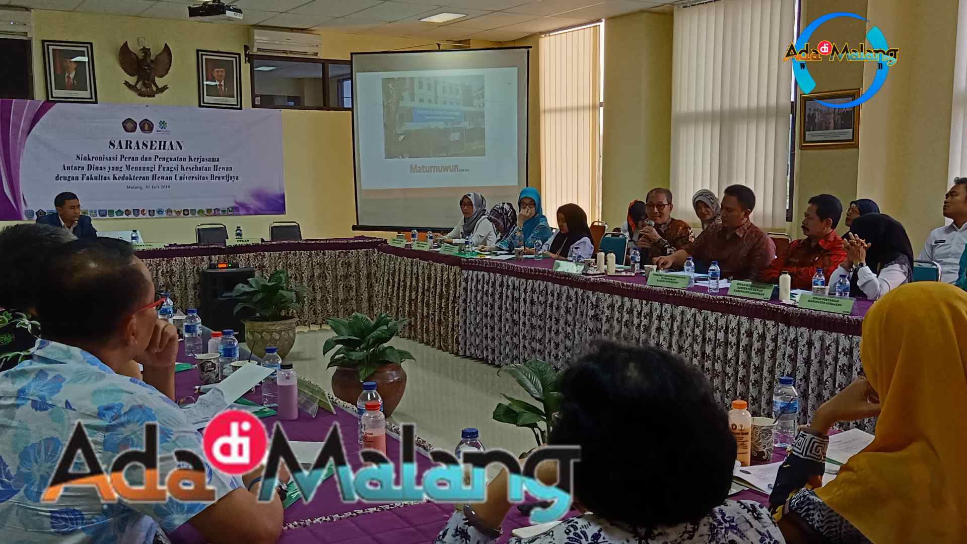 350 Mahasiswa dan Dosen FKH UB Diturunkan Untuk Cek Kesehatan Hewan Sebelum Idul Adha