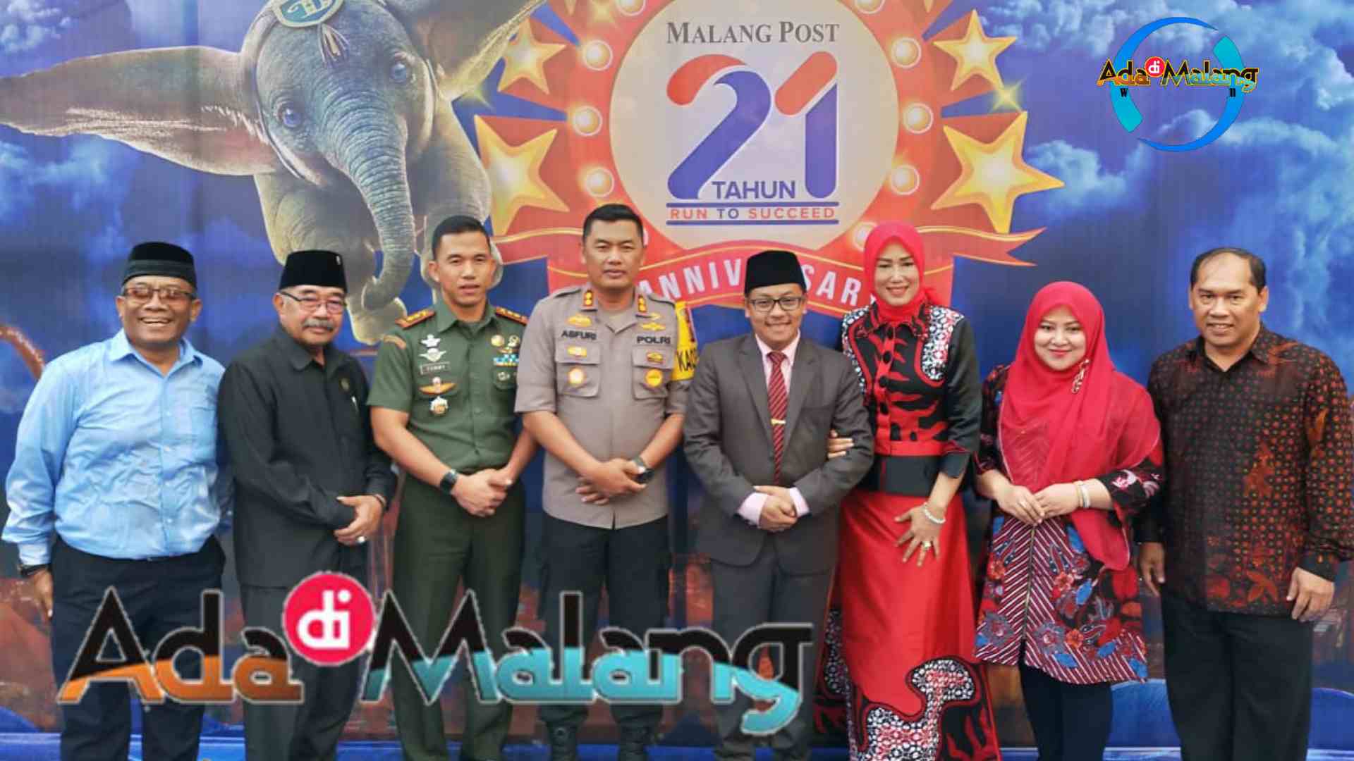Dandim 0833 menghadiri perayaan HUT Malang Post XXI