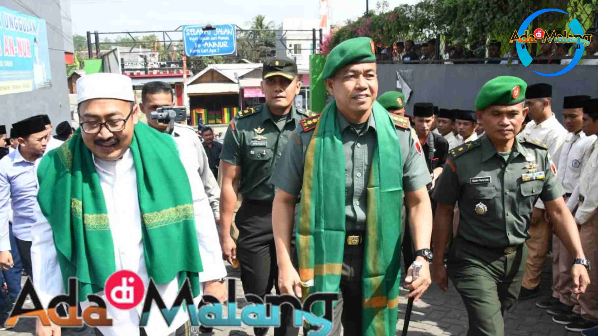 Danrem 083 Menjadi Guru Kehormatan di Ponpes An Nur 1