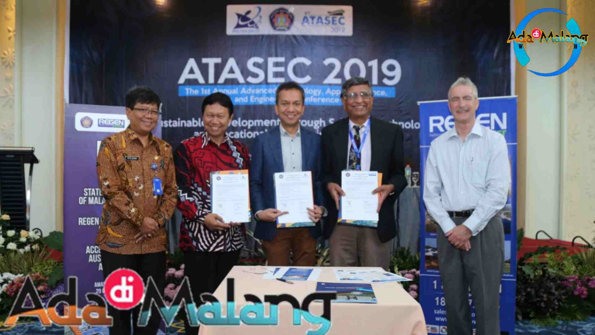 Polinema Tandatangani Kerjasama Bersama Regen Power dan AIA Terkait Solar Cell
