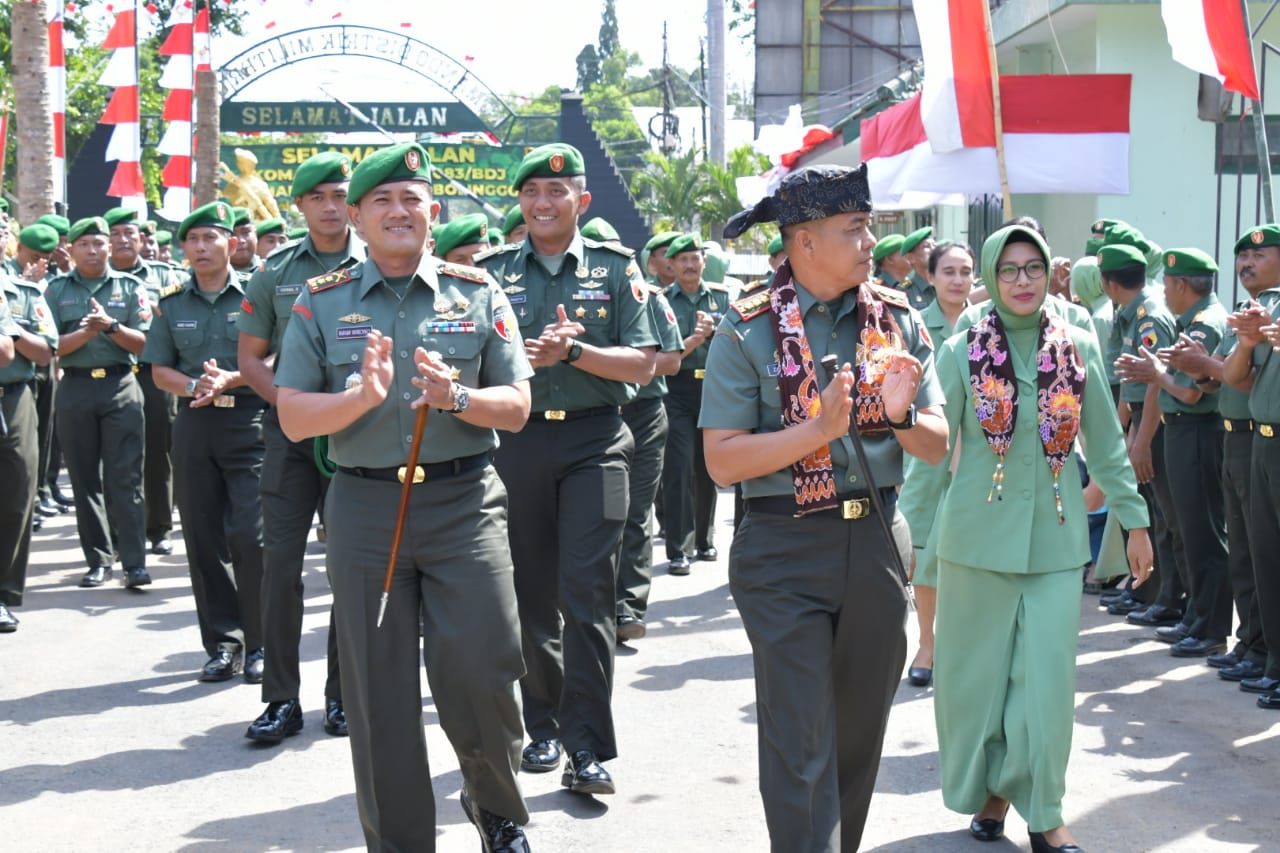 Kolonel Inf Zainuddin Memulai Kunjungan Kerjanya Sebagai Danrem 083 Baladhika Jaya