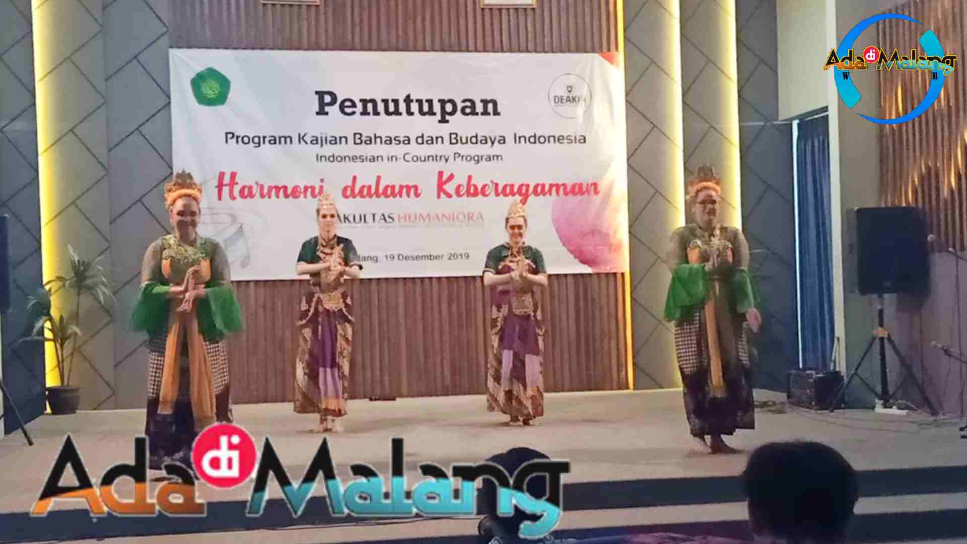 10 Mahasiswa Australia Tampilkan Seni Budaya Indonesia Di UIN Maliki