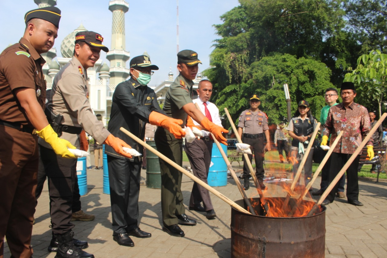 Apel Gelar Pasukan Operasi Lilin Semeru 2019
