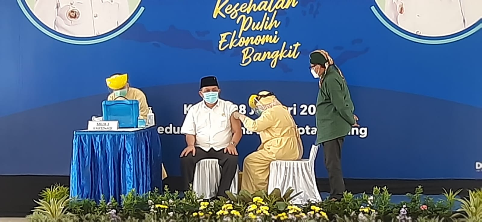 Vaksinasi Di Kota Malang  Dimulai Hari Ini