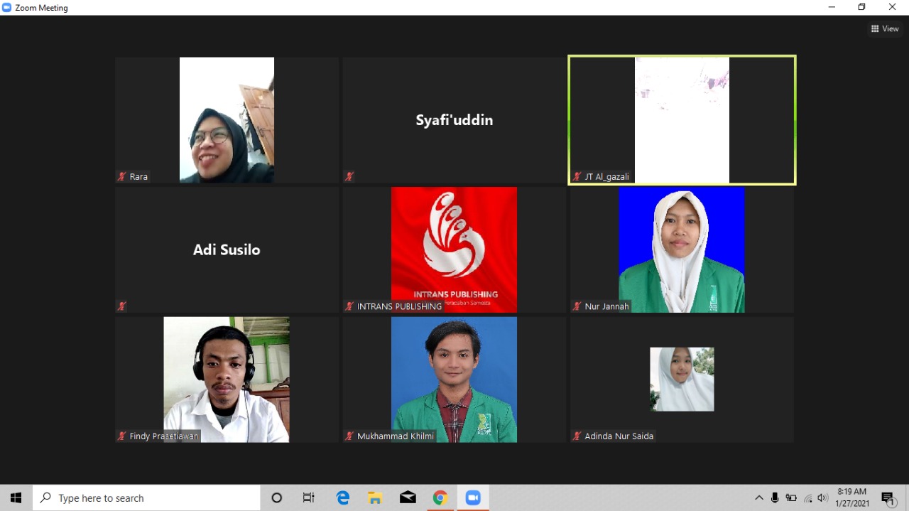 Tambah Ilmu, Pormasi PAKU Unira Ikuti Sekolah Anti Korupsi