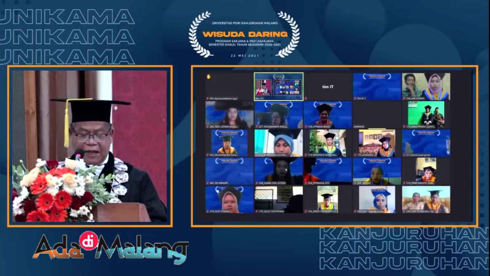 Masih Pandemi, Unikama Kembali Wisuda Virtual Pagi Ini
