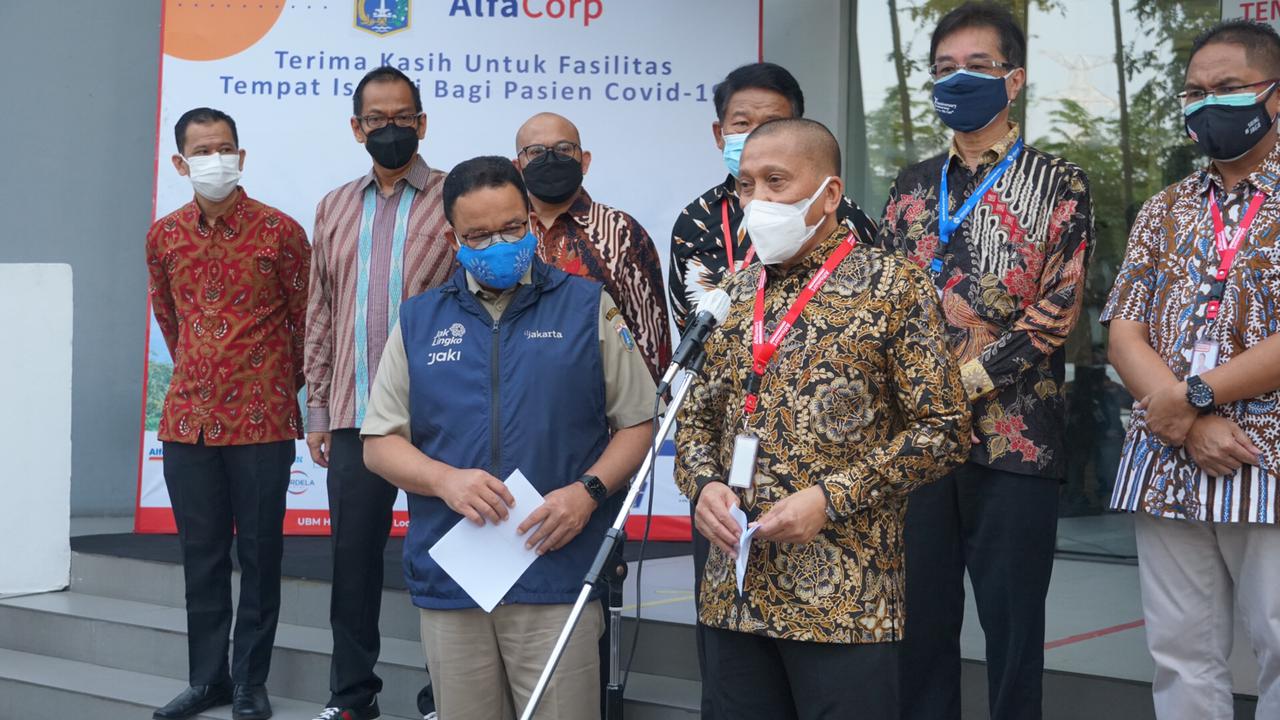 Alfa Corp Sediakan Gedung Isolasi Pasien OTG Hingga Gejala Ringan Covid-19