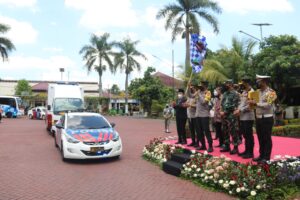 Launching Layanan Vaksinasi Drive Thru