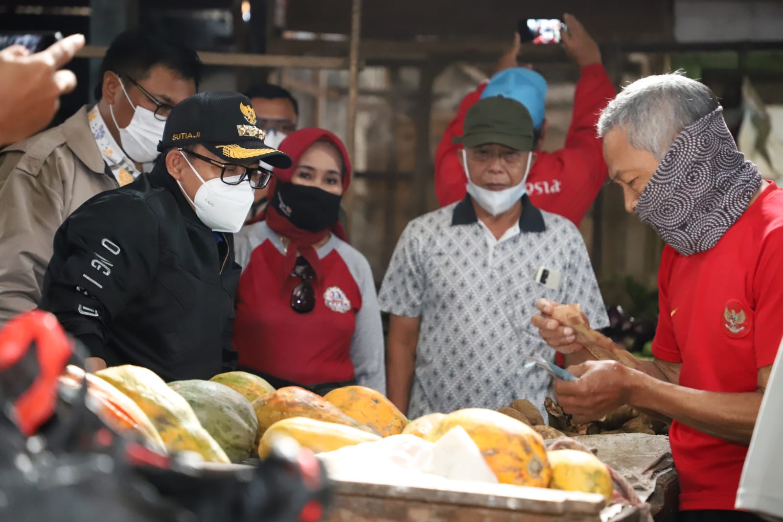 Wali Kota Sutiaji Launching Gerakan Sobo Pasar Untuk Kuatkan Ekonomi Kerakyatan