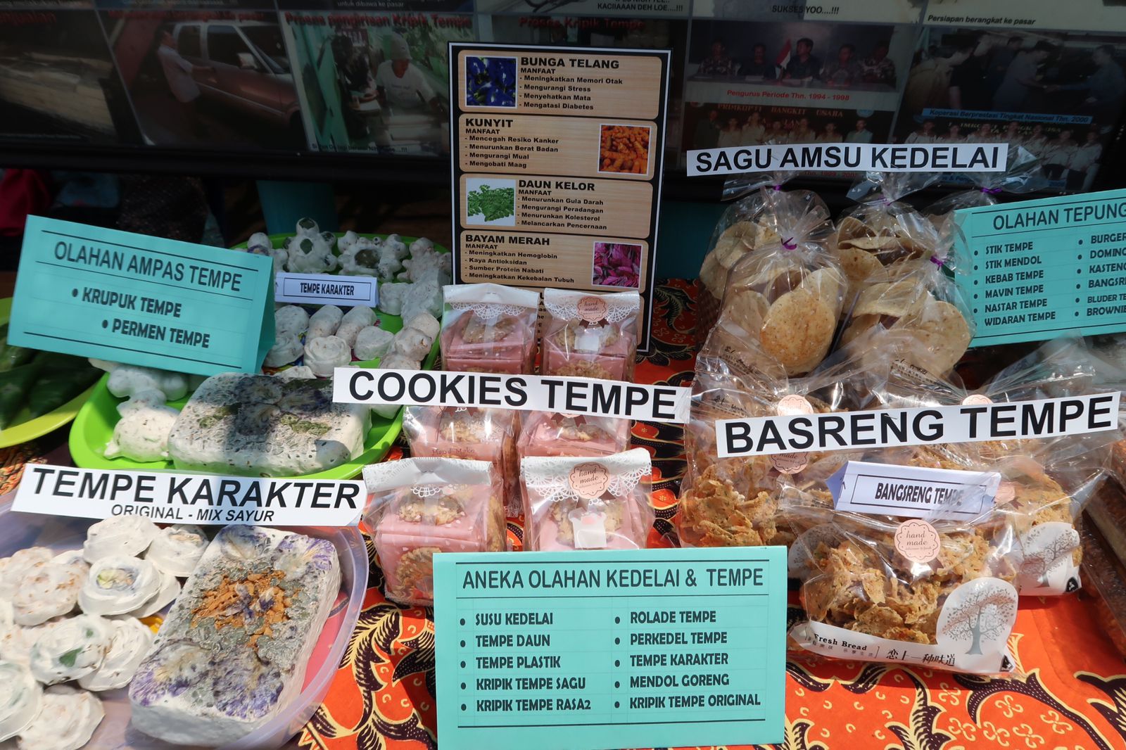 Inovasi Olahan Tempe Semarakkan Festival Kuliner Tempe Sanan