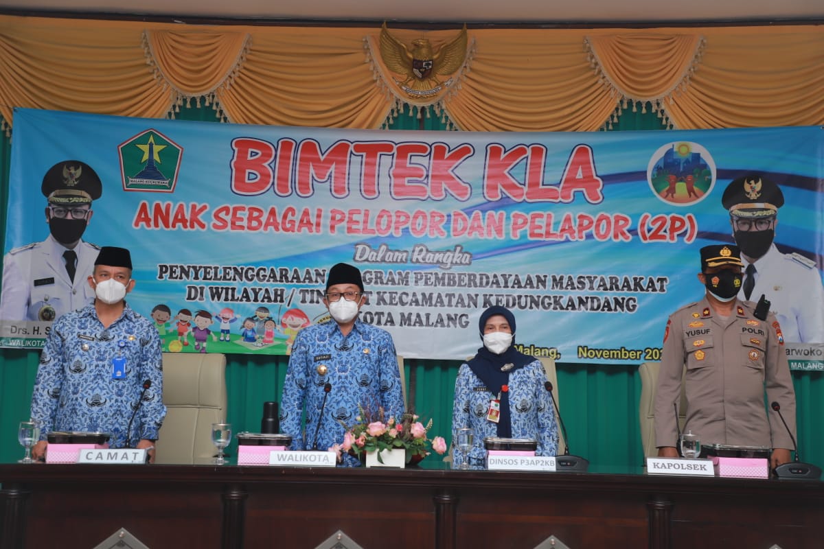 Wali Kota Sutiaji : Anak Harus Berani Menjadi Agen Perubahan Dan Berbicara