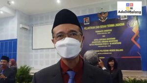 Pembantu Direktur III Bidang Kemahasiswaan Polinema, Dr. Eng. Anggit Murdani, ST., M.Eng. usai dilantik