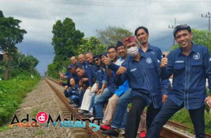 Anggota Pokdarwis Kota Malang yang akan melaksanakan berbagai even pariwisata di kota Malang selama tahun 2022 ini
