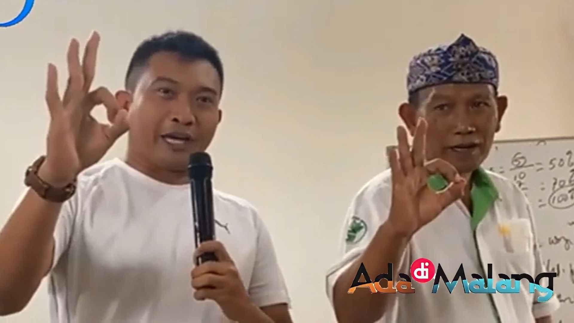 Lurah Karanganyar, Kecamatan Neglasari, Kota Tangerang Andia S. Rahman, S.STP., M.Si bersama Inisiator Kampung tematik 3G Ir. H. Bambang Irianto (Foto : Agus Y ~ AdaDiMalang.com)