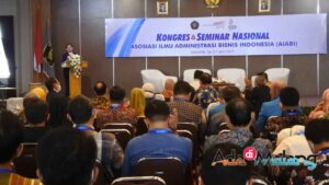 Seminar dan Kongres Nasional Asosiasi Ilmu Administrasi Bisnis Indonesia (AIABI) tahun 2022 dilaksanakan di kampus FIA UB (Foto : Istimewa)tahun 2022