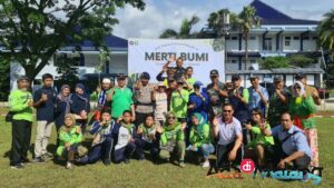 Berbagai perwakilan instansi dan komunitas di Kota Malang hadiri kegiatan Merti Bumi di kampus Polinema