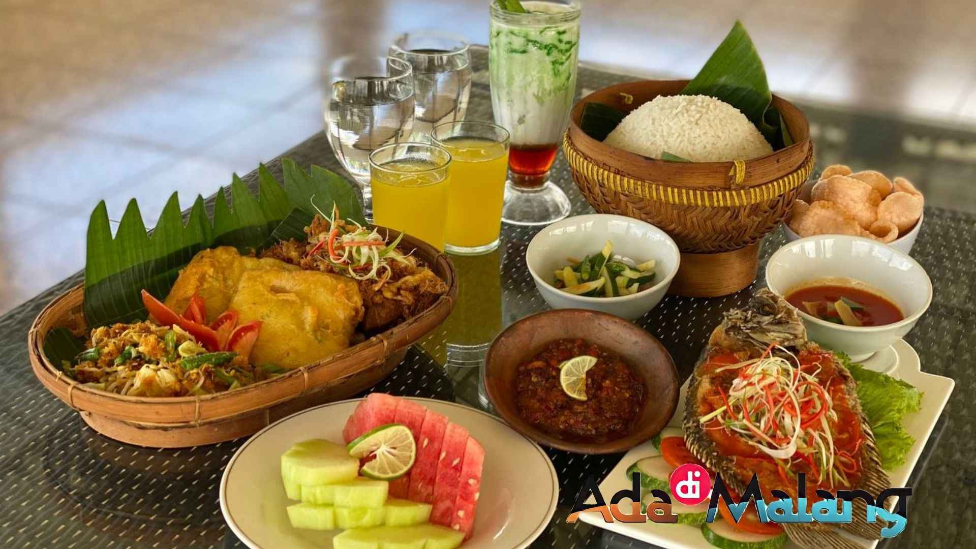 Salah satu menu Sego-Segoan yang dapat dipilih masyarakat untuk berbuka puasa di Spencer Green Hotel Kota Batu