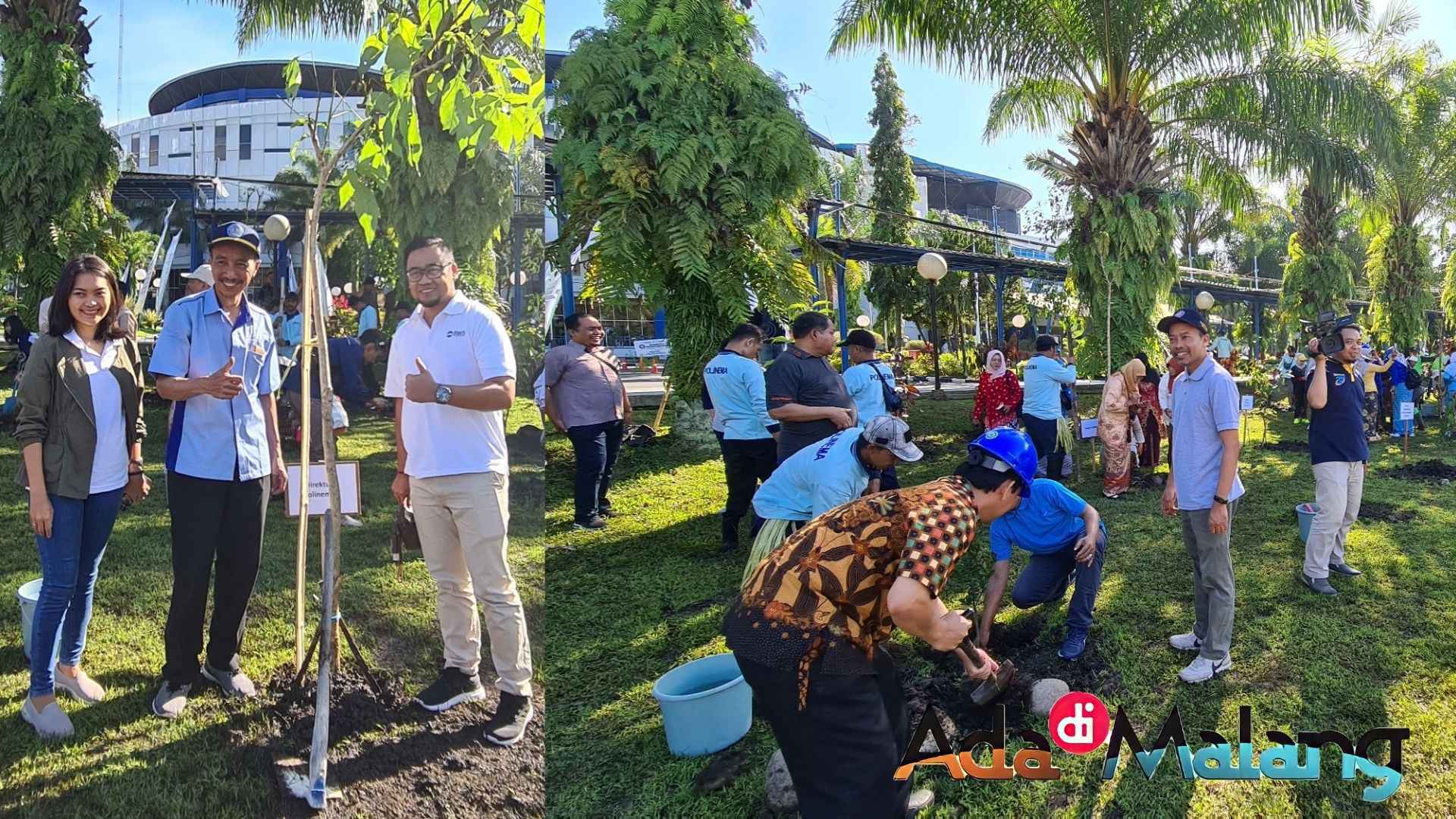 Wujudkan Kampus Biru Yang Asri, Polinema Gelar Merti Bumi