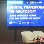 Rektor Universitas Brawijaya, Prof. Widodo, S.Si., M.Si., Ph.D. Med.Sc., saat memberikan sambutan sebelum penandatanganan kerjasama dengan Microsoft Indonesia (Foto : Agus Yuwono / AdaDiMalang.com)