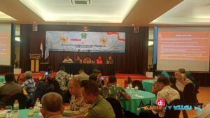 Bakesbangpol Kota Malang gelar Sarasehan untuk mengantisipasi potensi konflik Pemilu tahun 2024 mendatang (Foto : Agus Yuwono/AdaDiMalang.com)