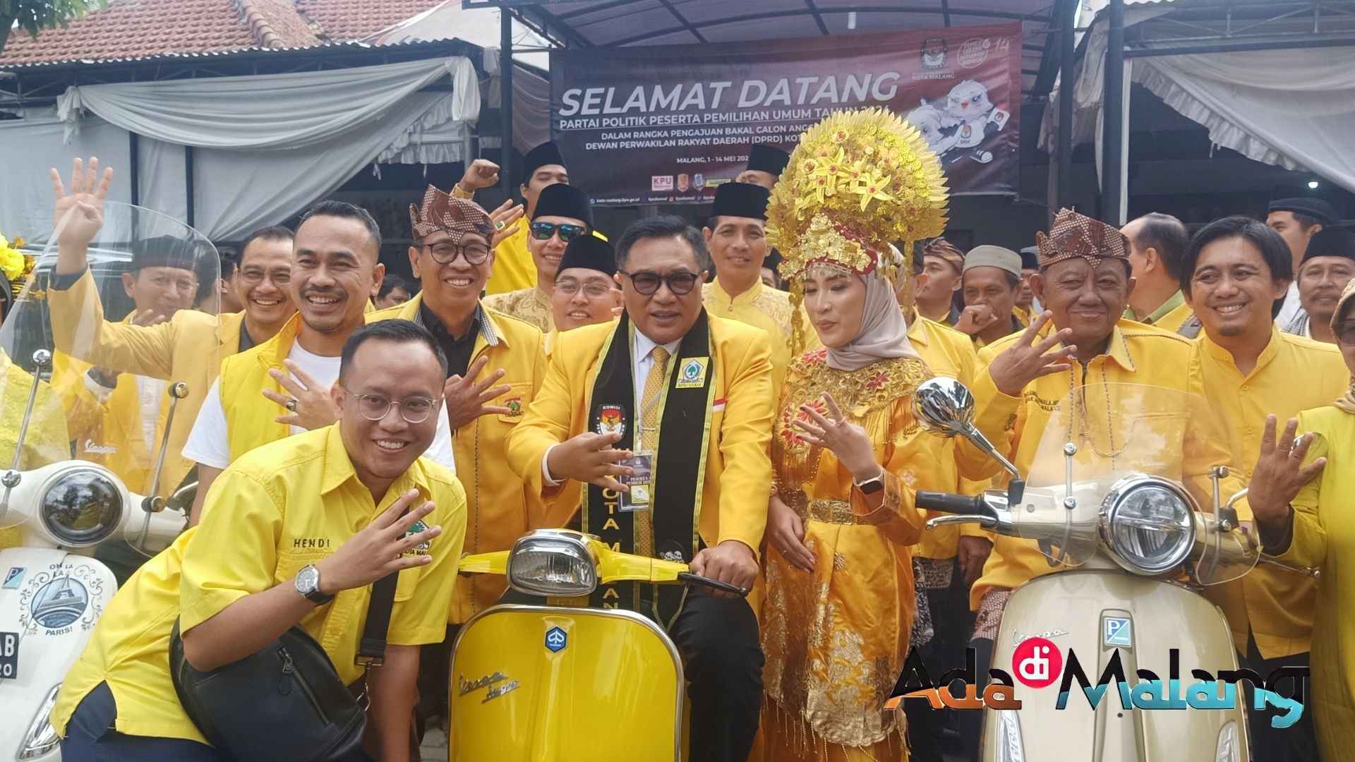 Majukan Bacaleg Dari Berbagai Kalangan, Golkar Kota Malang Targetkan 9 Kursi DPRD