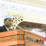 Achmad Nasor, S.Pd saat memberikan ceramah