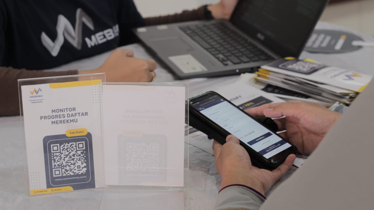 Aplikasi Mebiso.com dapat membantu pelaku UMKM untuk mempercepat pengecekan merek usaha yang akan didaftarkan