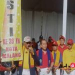 Wakil Wali Kota Malang Ir H Sofyan Edi Jarwoko menggunting banner dan Balon sebagai tanda perayaan HUT Ke-36 STI Kota Malang (Foto : Agus yuwono/AdaDiMalang.com)