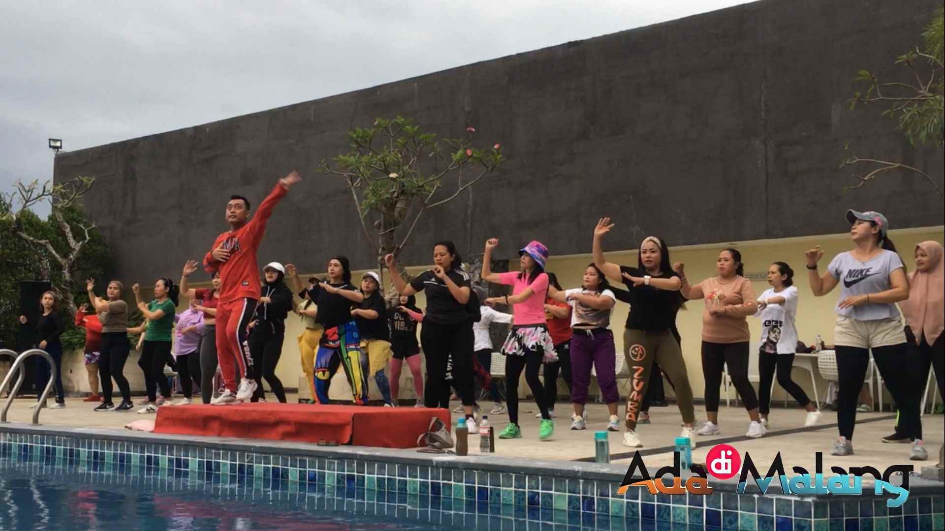 Kelas Zumba rencananya juga akan dilaksanakan setiap hari di Ascent Premiere Malang (Foto : Agus Yuwono/AdaDiMalang.com)