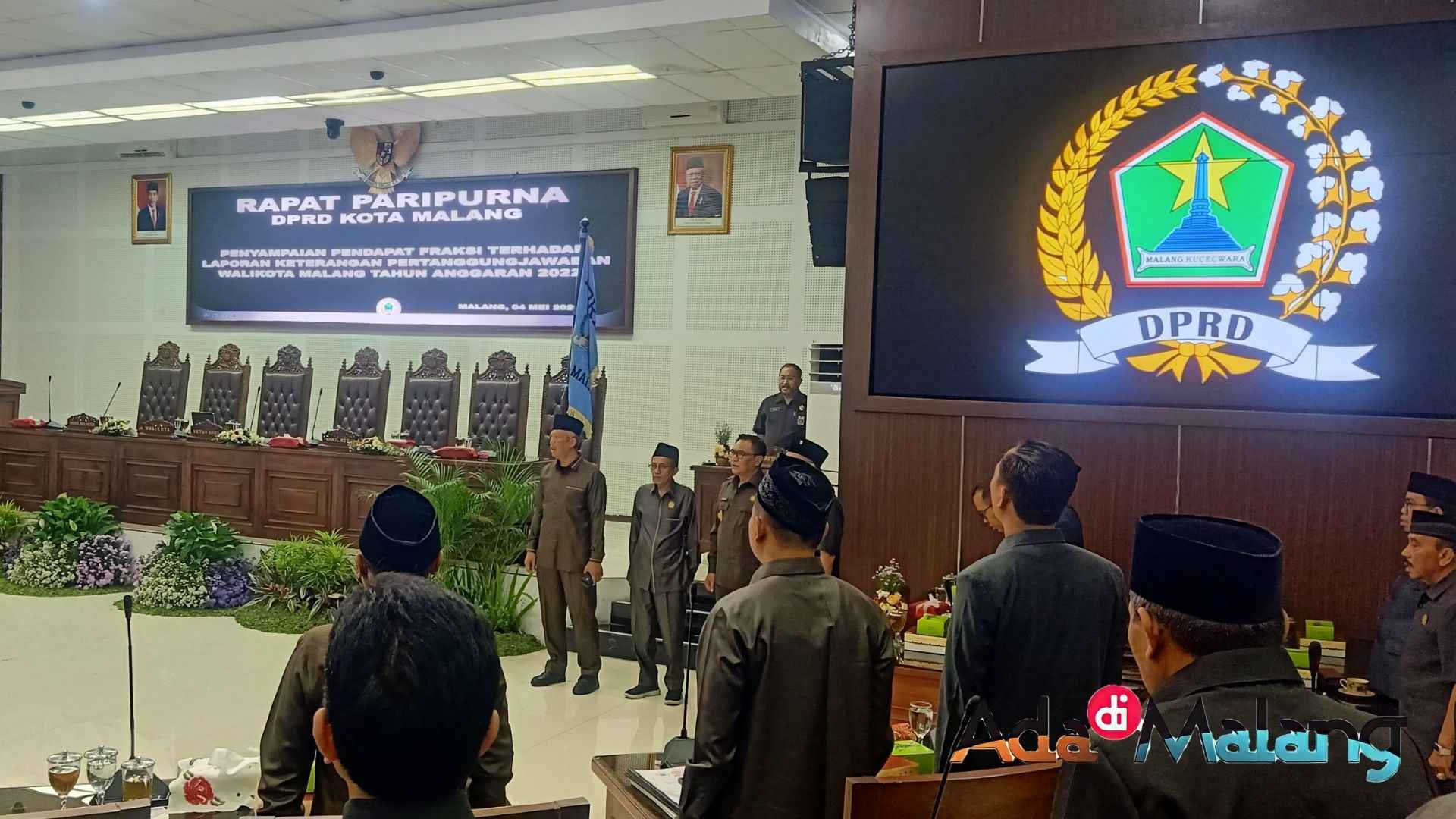 Jalan Rusak Dan Penanganan Banjir Menjadi Sorotan Fraksi DPRD Kota Malang