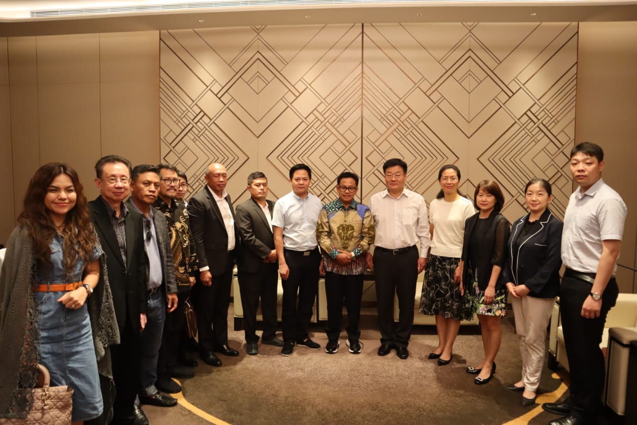 Rombongan Wali Kota Malang saat berada di Nanning Ibukota Guangxi, Republik Rakyat Tiongkok
