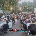 Pengunjung di hari ke-3 Tong Tong NIght Market membludak melebihi hari pertama dan kedua pelaksanaannya (Foto : Agus Yuwono)