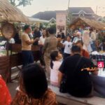 Pengunjung Tong Tong NIght Market 2023 (Foto : Agus Yuwono)
