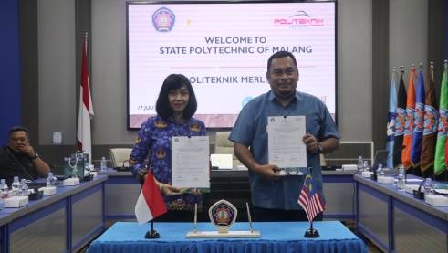Penandatanganan Implementation Arrangement antara POLINEMA dan PMM