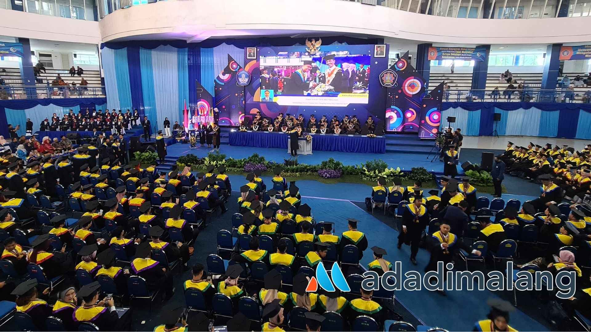 Polinema gelar wisuda ke-64 yang merupakan wisuda ke empat di tahun 2023 ini (Foto : Istimewa)