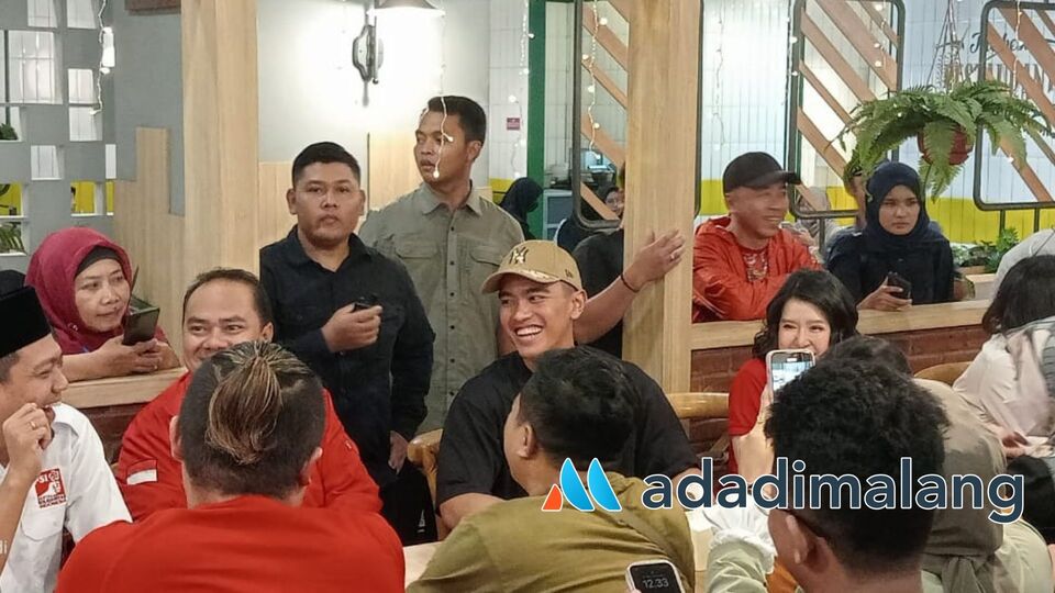 Sosialisasikan Pasangan Capres Prabowo-Gibran, Kaesang Pangarep Kunjungi Malang Raya