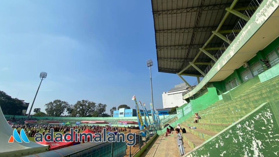 Stadion Gajayana merupakan salah satu lokasi yang akan menjadi venue pelaksanaan Porprov 2025 di Kota Malang