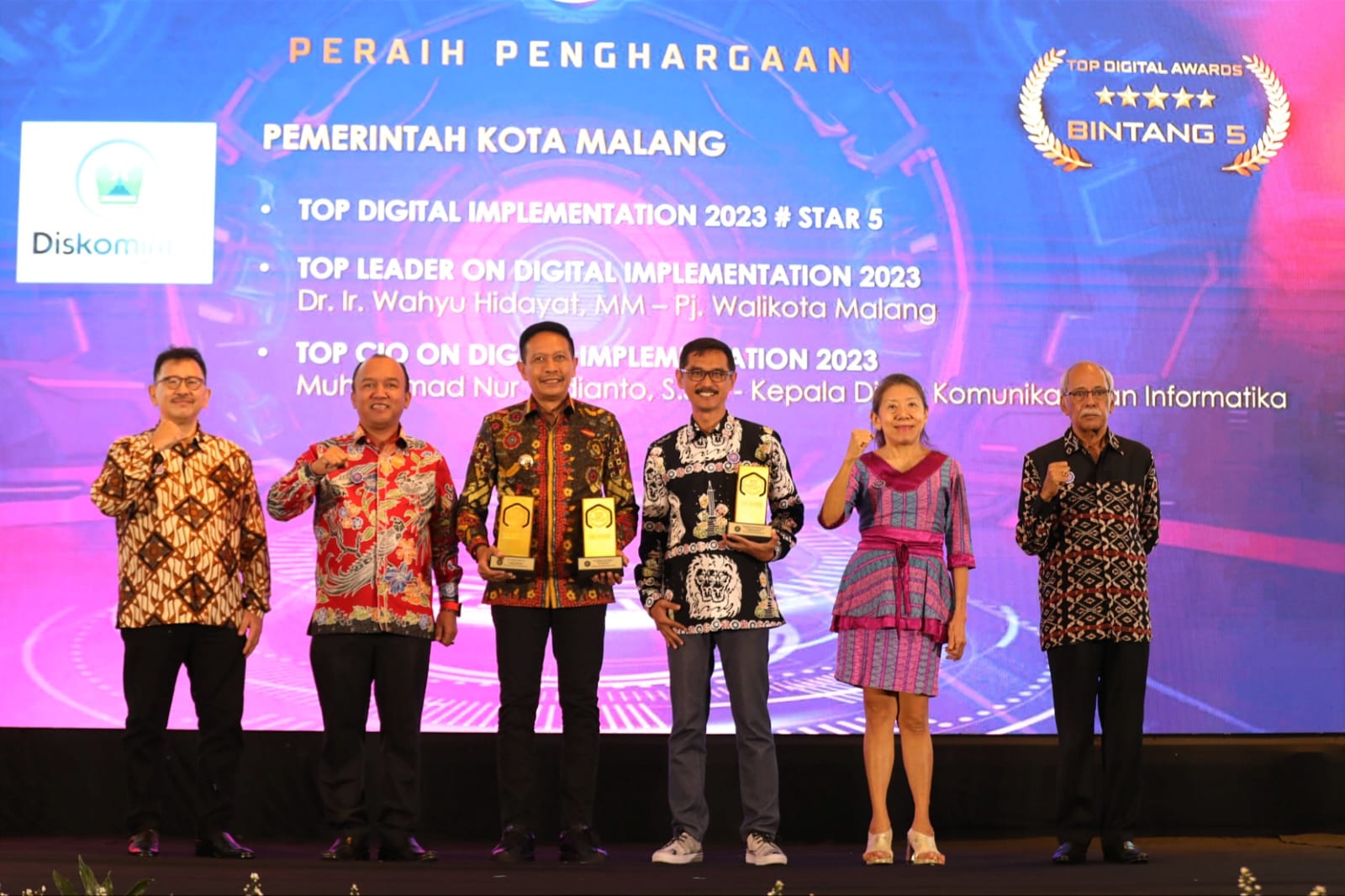 Raih Top Digital Award, Pj Walikota Ingin Layanan Digital Makin Handal